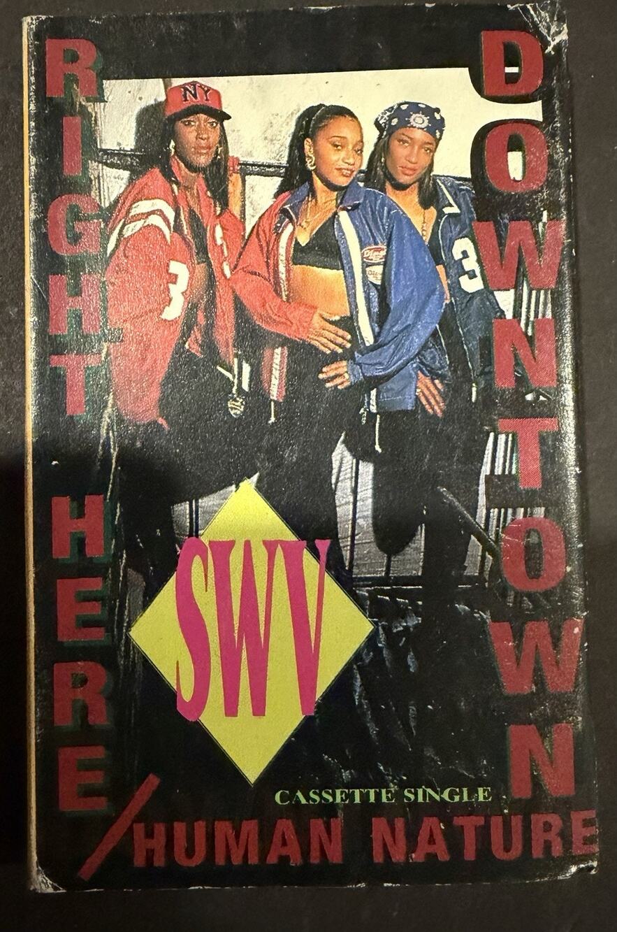 Downtown Cassette Single Single by SWV Jun-1993, RCA 90s Hip Hop